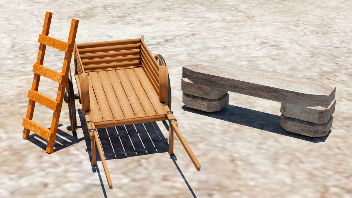 AIRIDev Village Props