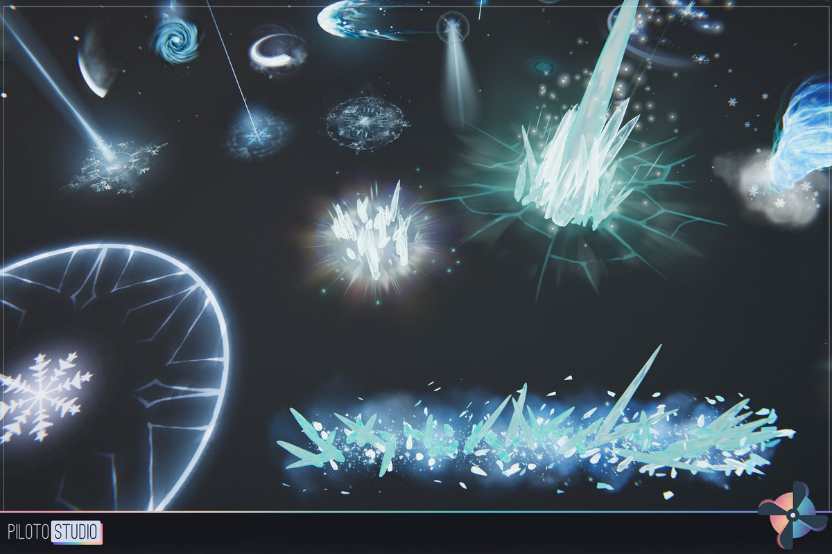 Frost & Ice Stylized VFX Starter Kit