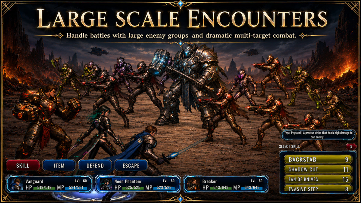 Ultimate Turn-Based Battle System