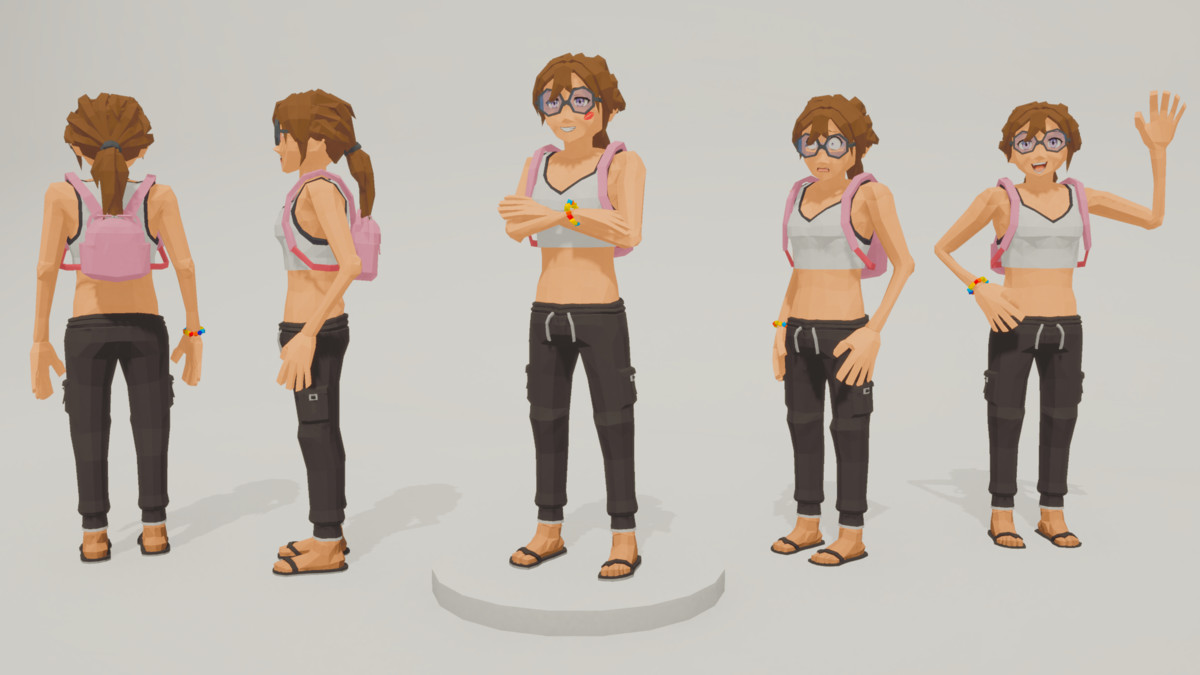 Anime Stylized Character Customizer