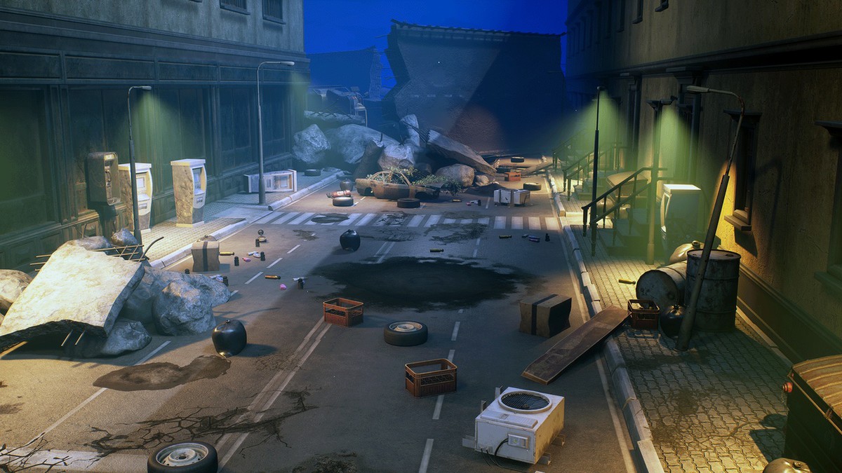 Post Apocalyptic Street