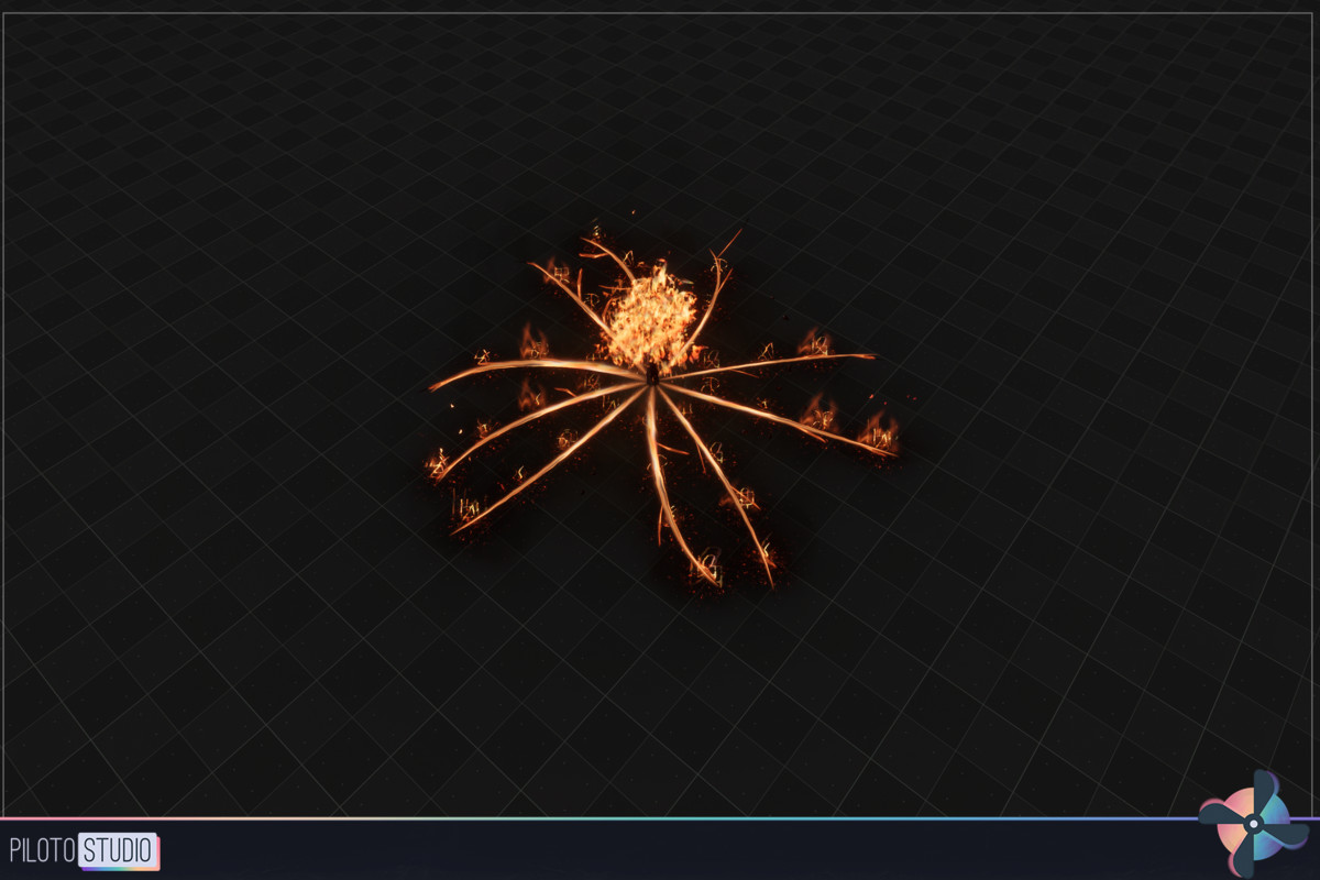 Realistic Ancient Fire VFX