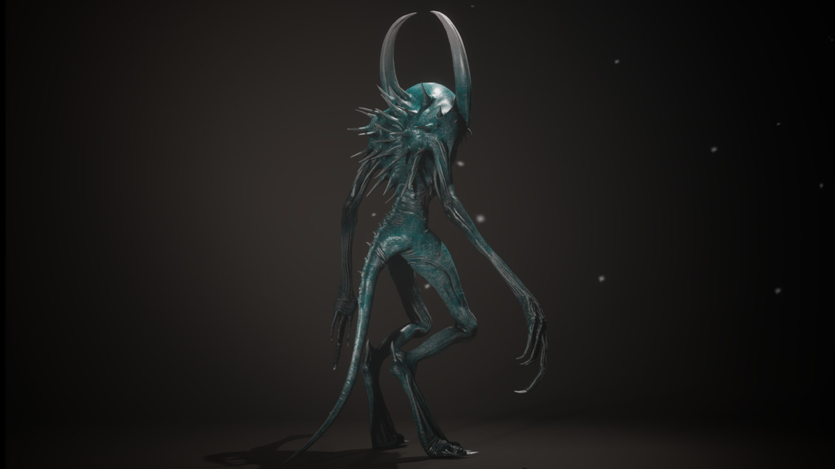 Crescent Horn Horror - Humanoid Creature 3