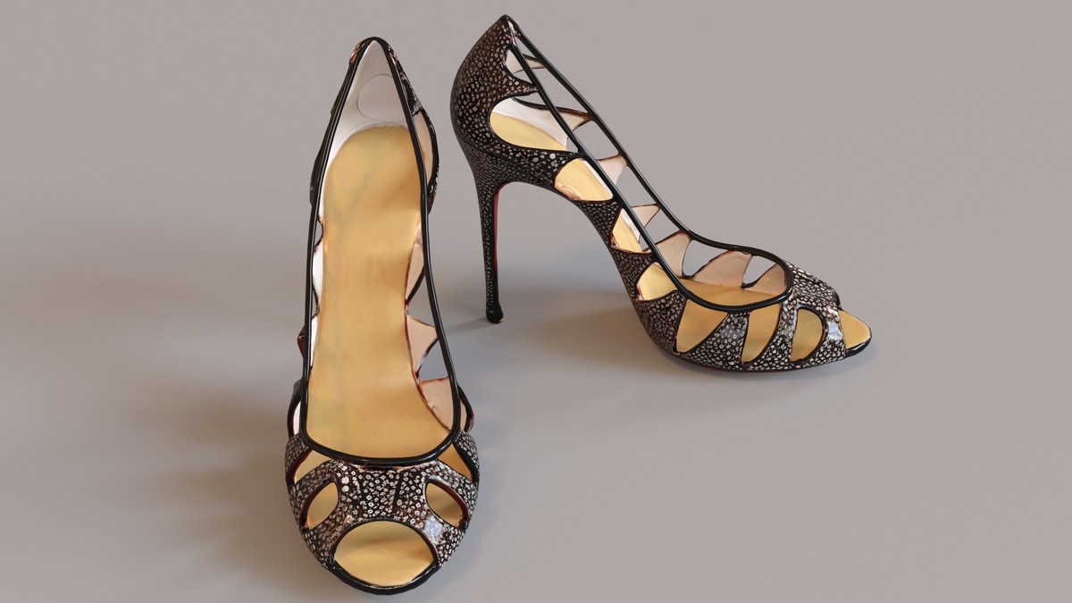 Ultimate Shoe Pack (72 Footwear Low-poly 3D models)