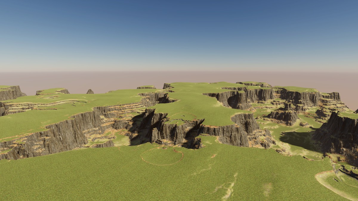Procedural Canyon Terrains 8K