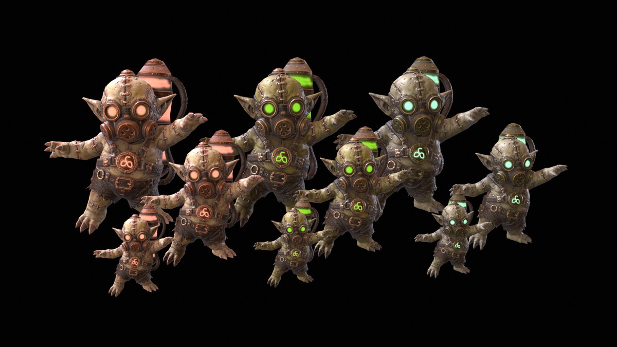 Chibi Necro Zombie Goblin