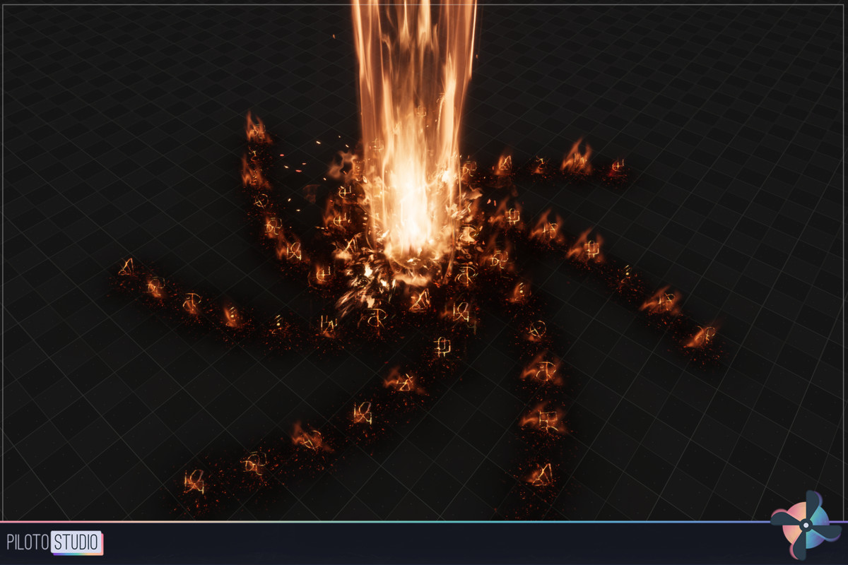 Realistic Ancient Fire VFX