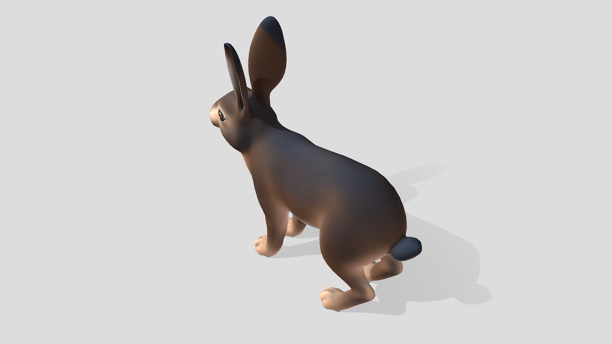 Cartoon - Hare