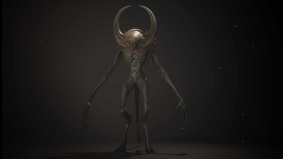 Crescent Horn Horror - Humanoid Creature 3