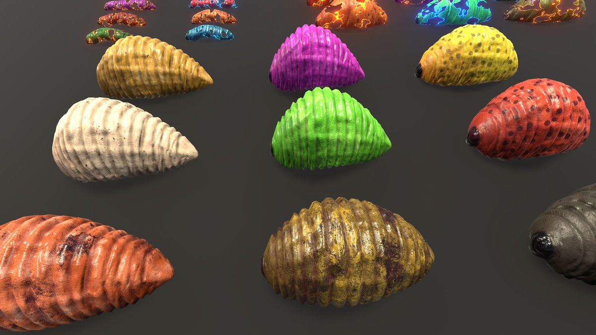 Dissolvable Worms (3 in 1 PACK)