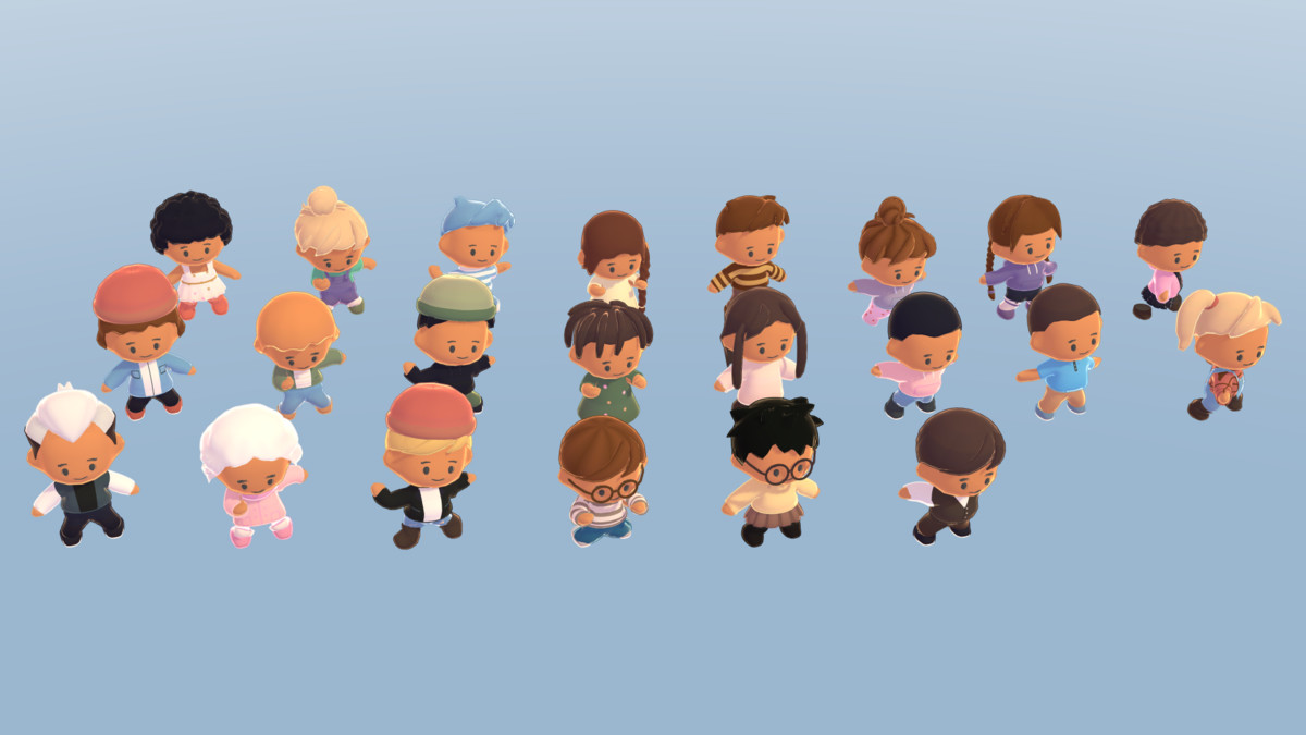 Cozy Citizens - Chibi Characters
