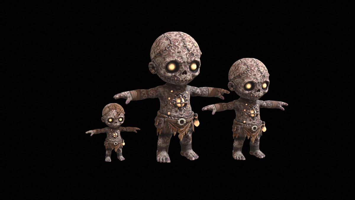 Chibi Necro Zombie Boy