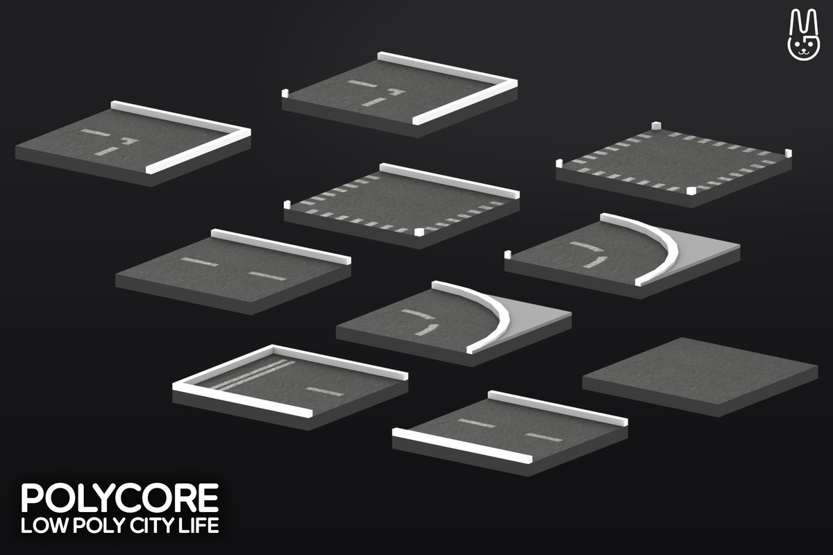 POLYCORE - Low Poly City Life