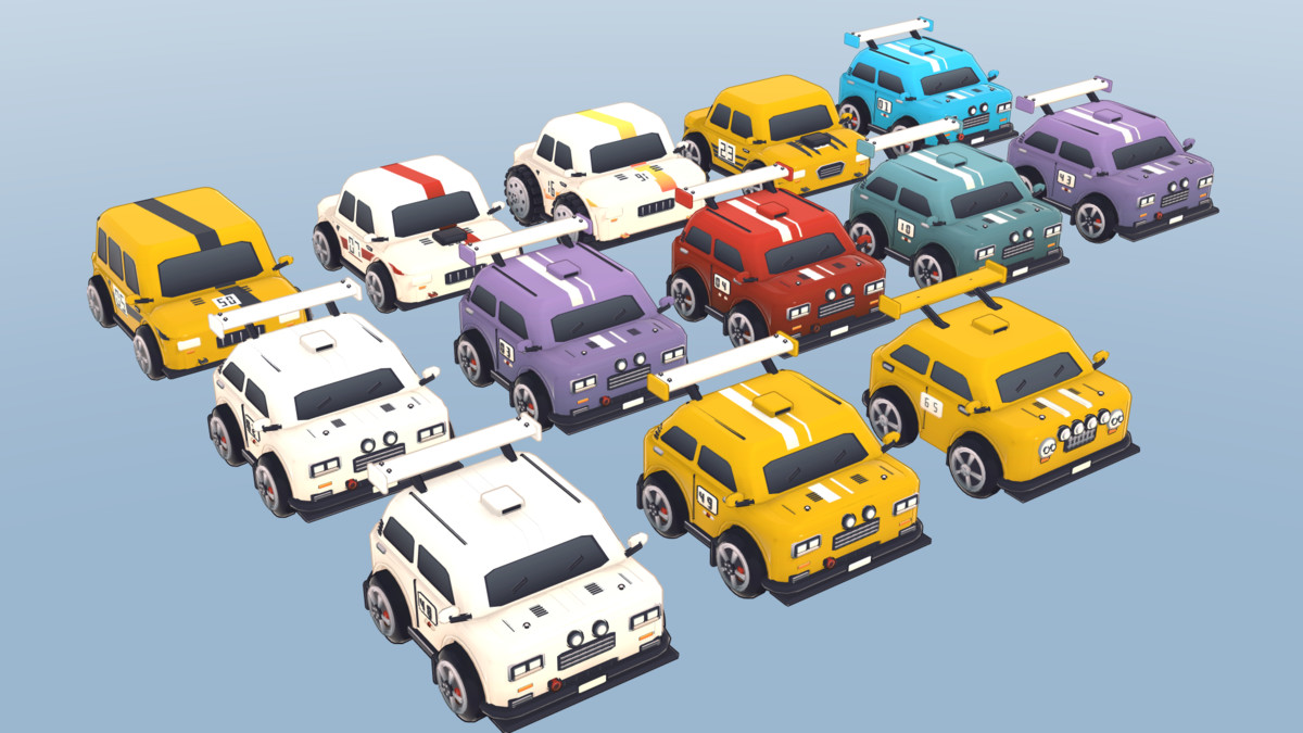 Cozy City - Chibi Racing Cars