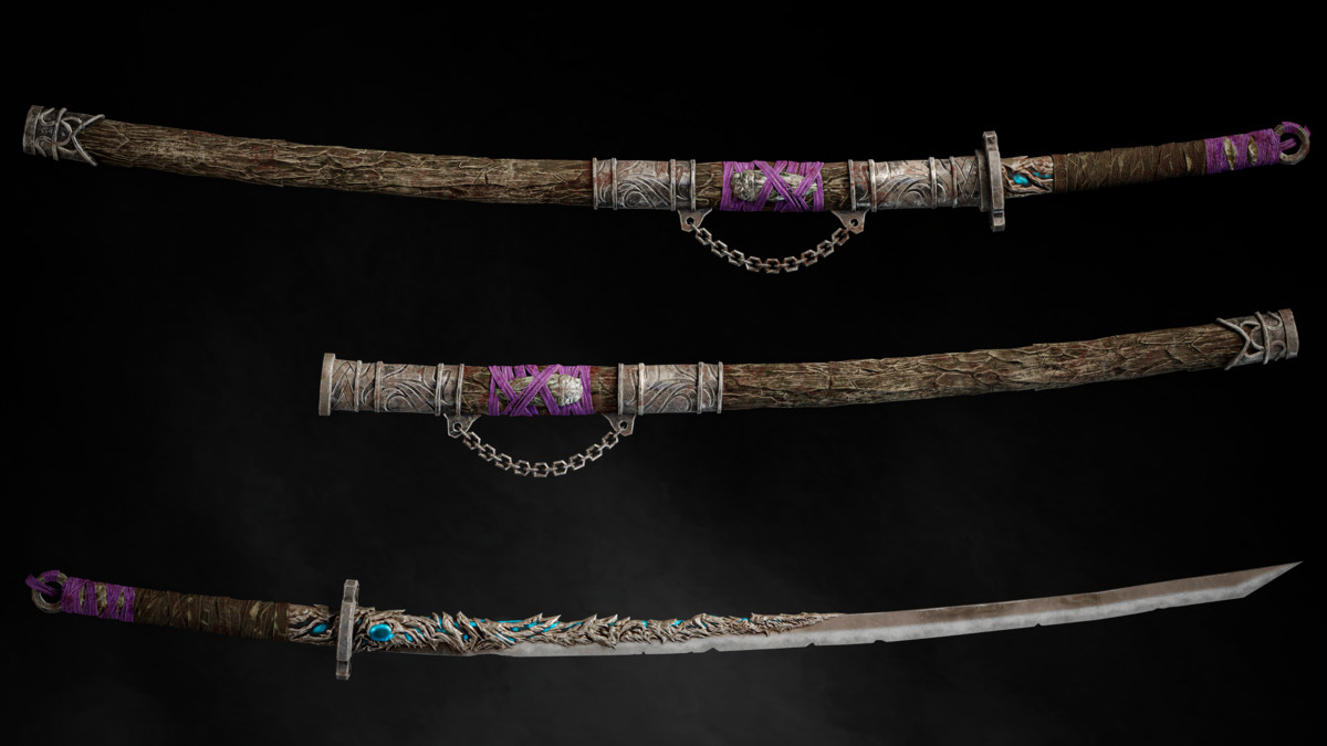 Dark Fantasy Katana