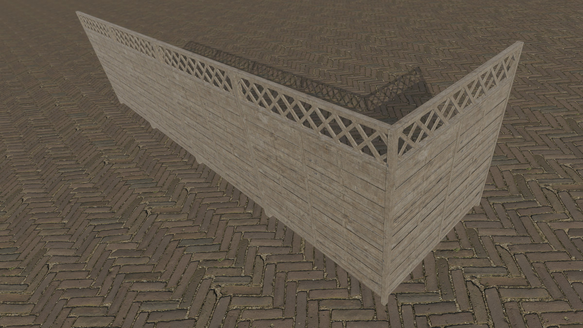 Modular Garden Fence