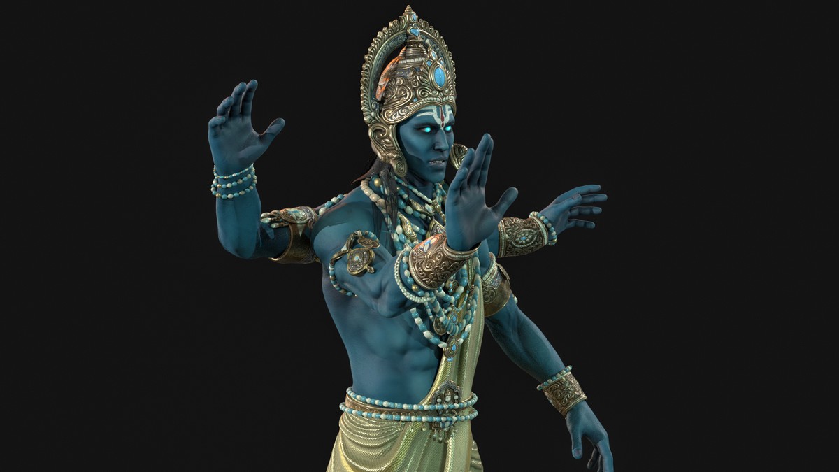 Indian God Vishnu