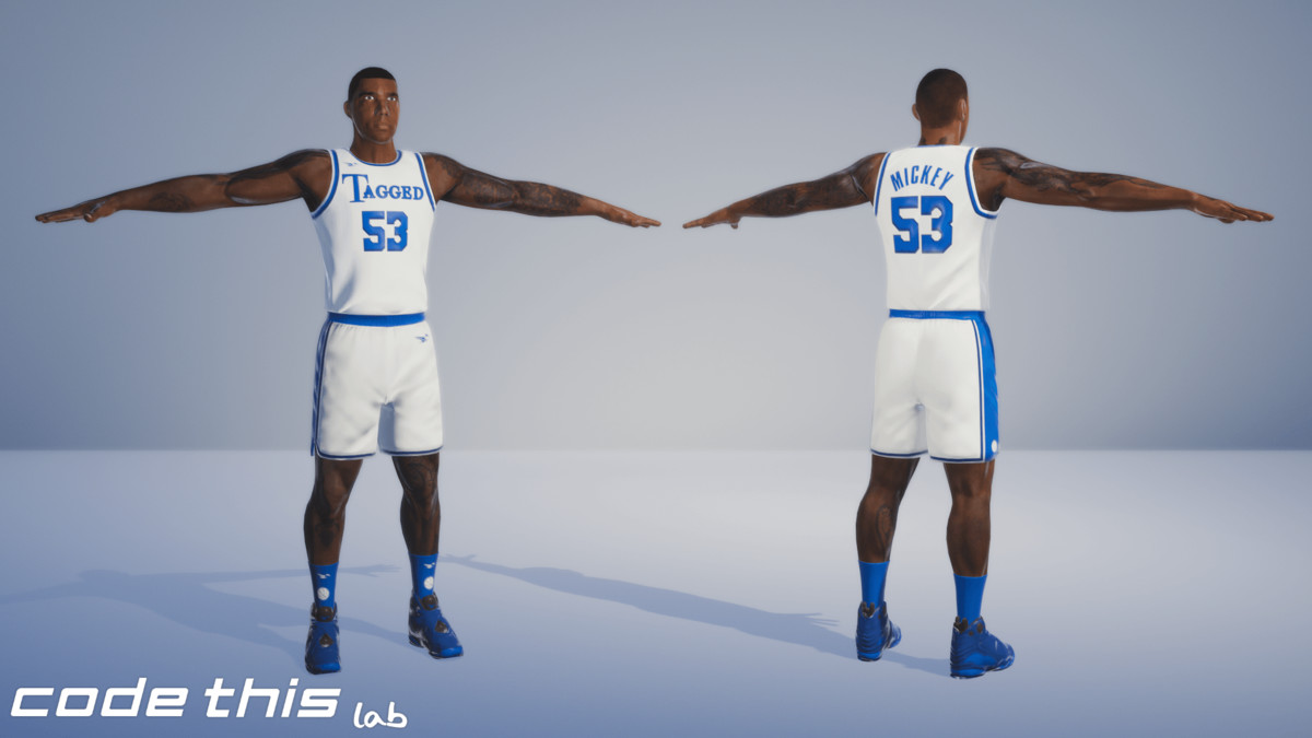 Basket Player Animated