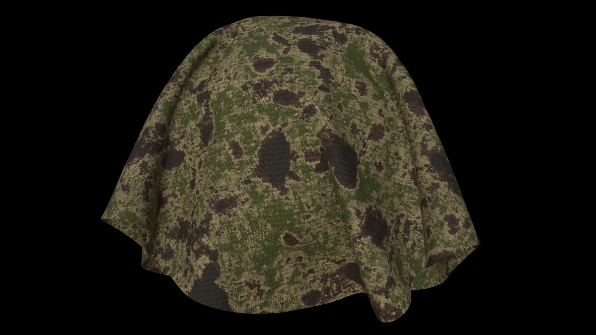 Military Camouflage Fabric Material Pack