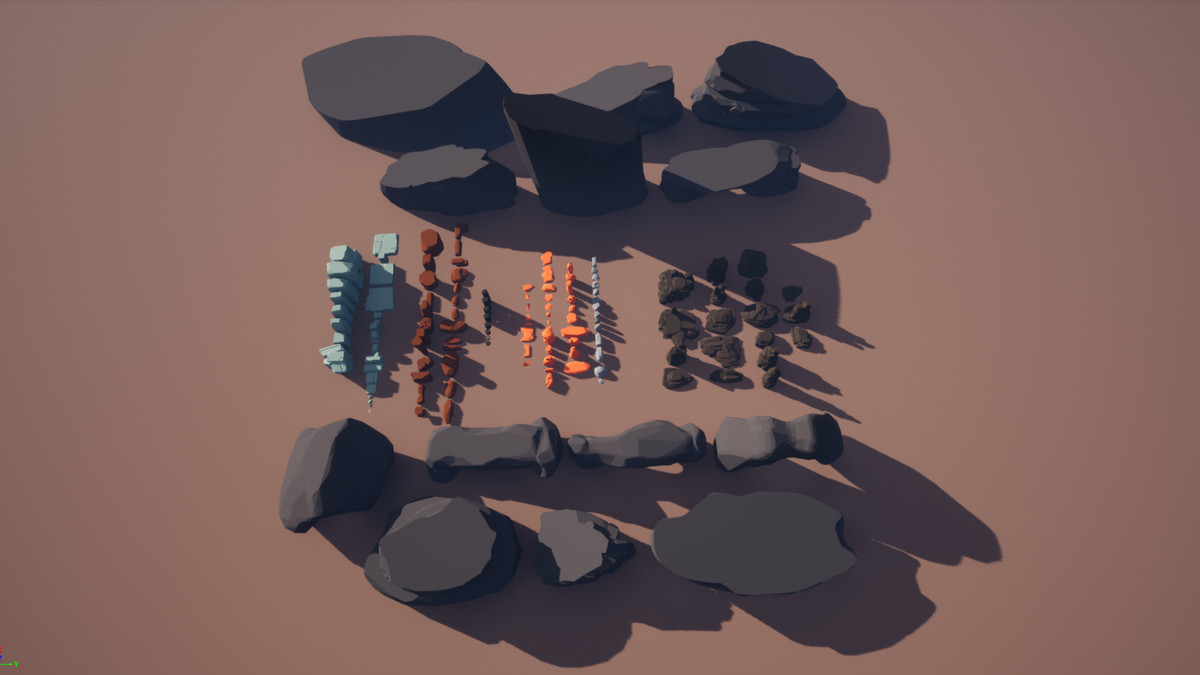 Lowpoly Rocks