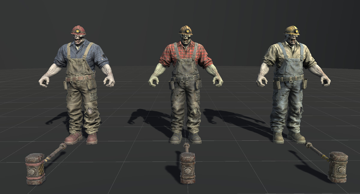 Zombie Juggernaut Seven