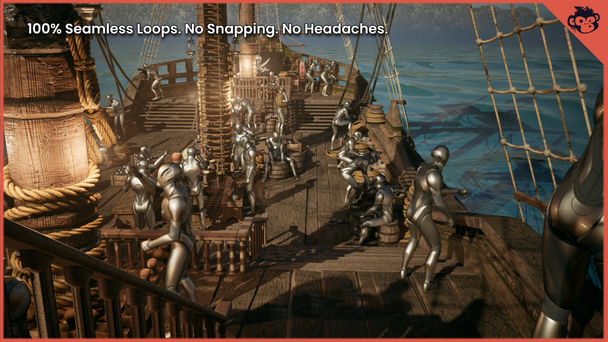 Shipping Crew Animation Pack