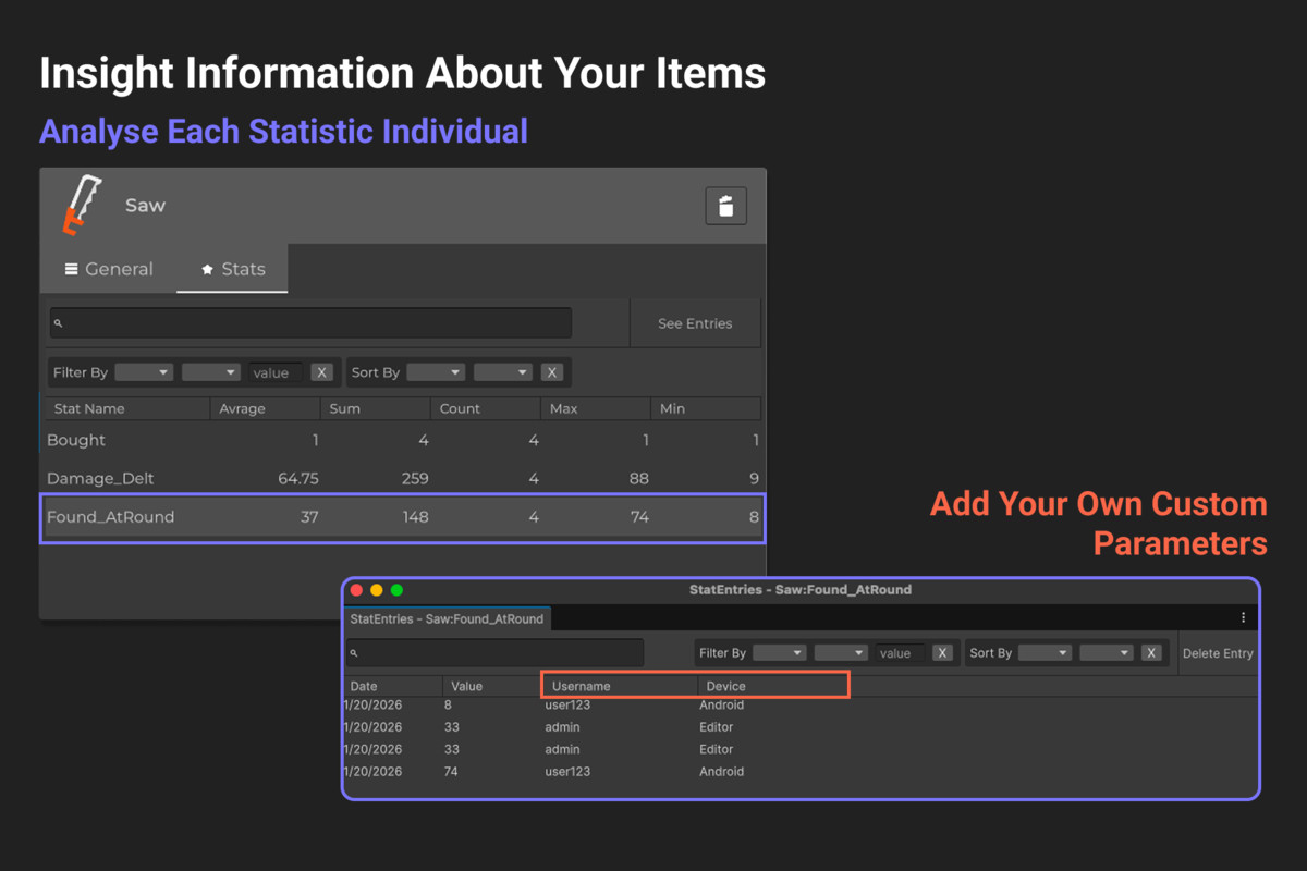 SOAT - ScriptableObjects Analytics Tool