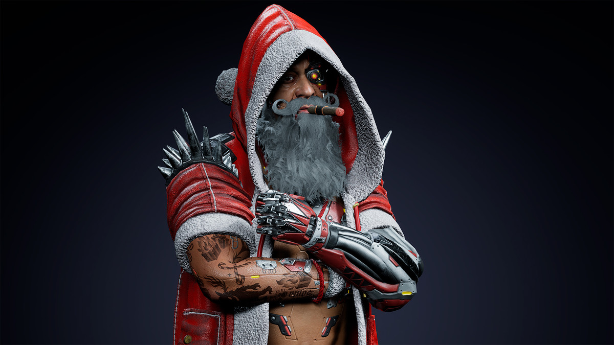 Cyborg Santa