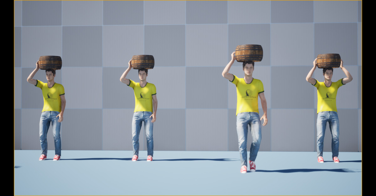 Pickup Items Animation