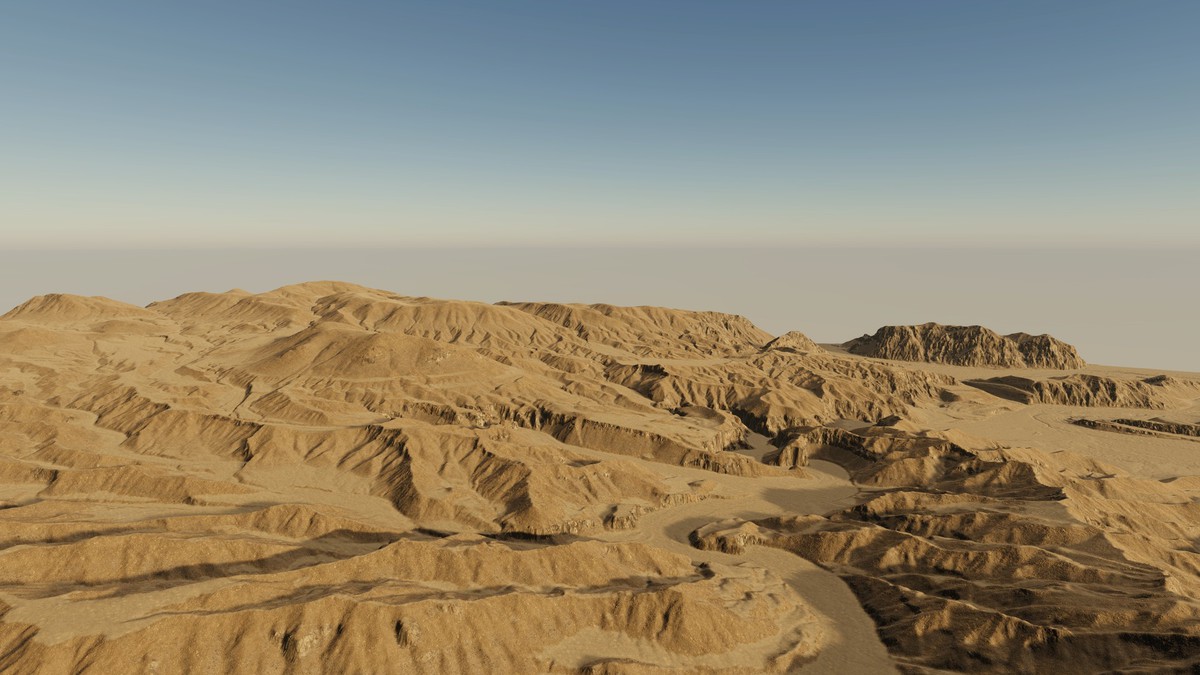 Mojave National Preserve Real-World Terrains 4K