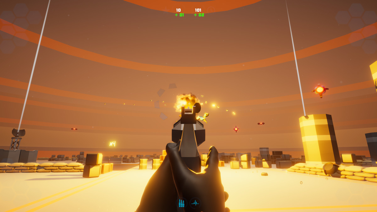 Sci-fi FPS Randomly Generated Full Game Example Template