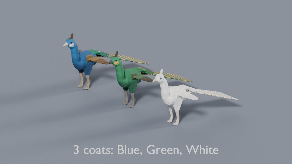 3D Wildlife Pack - 17 Low Poly Rigged & Animated Animals