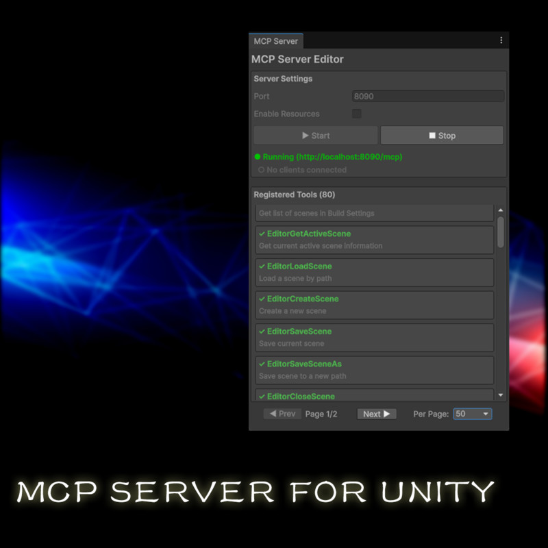 MCP Server For Unity