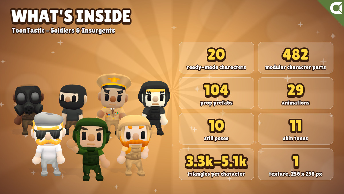 ToonTastic - Soldiers & Insurgents