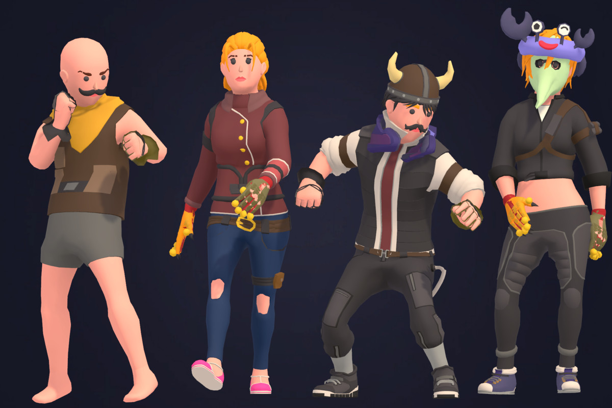 Customizable 3D Funny Characters Bundle