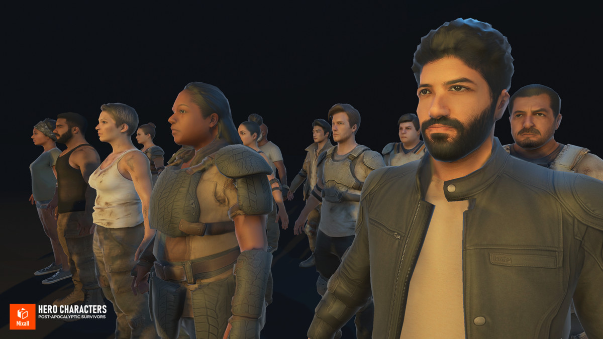 Hero Characters - Post-Apocalyptic Survivors