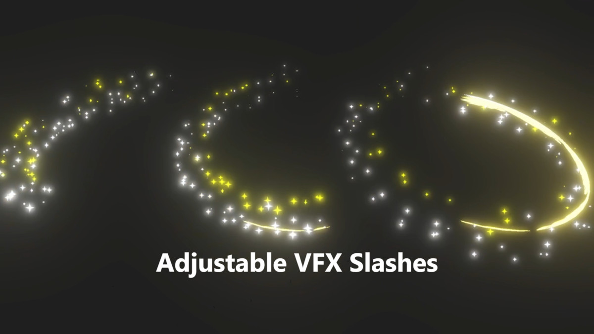 Adjustable Slash VFX Pack