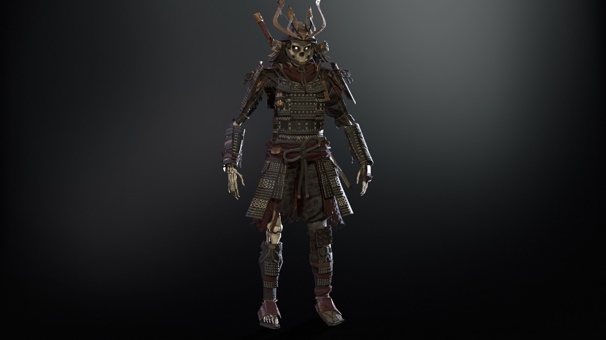Skeleton Samurai
