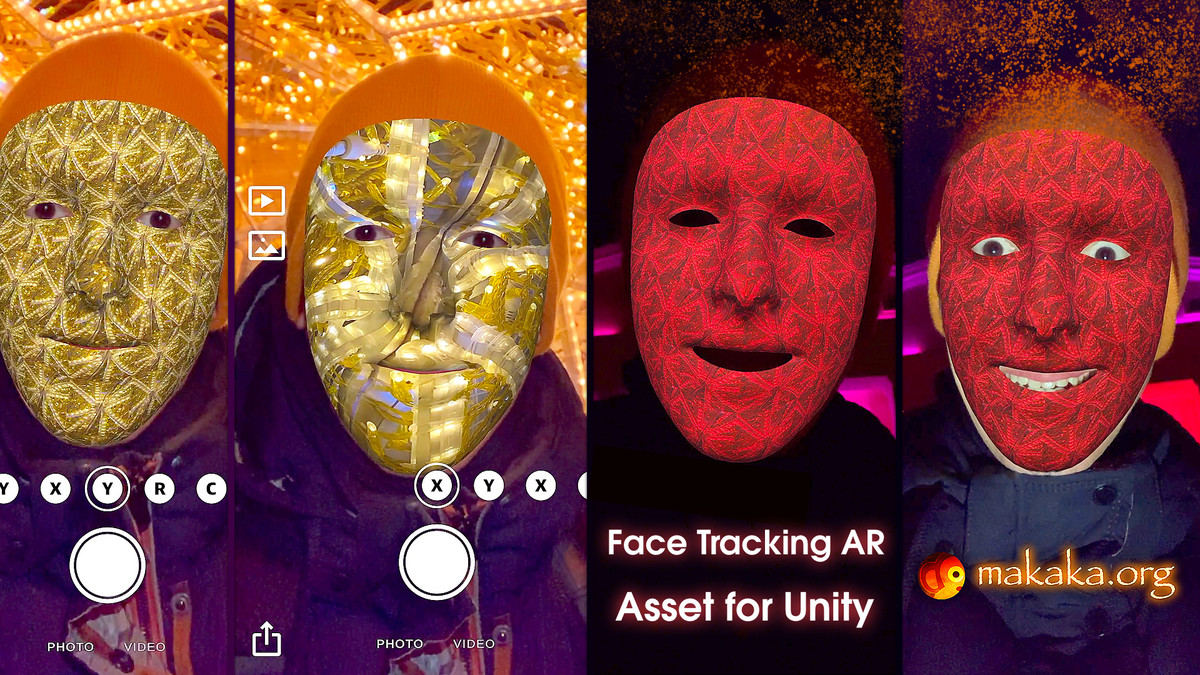 Face Tracking AR App - Texture and Mask Generator