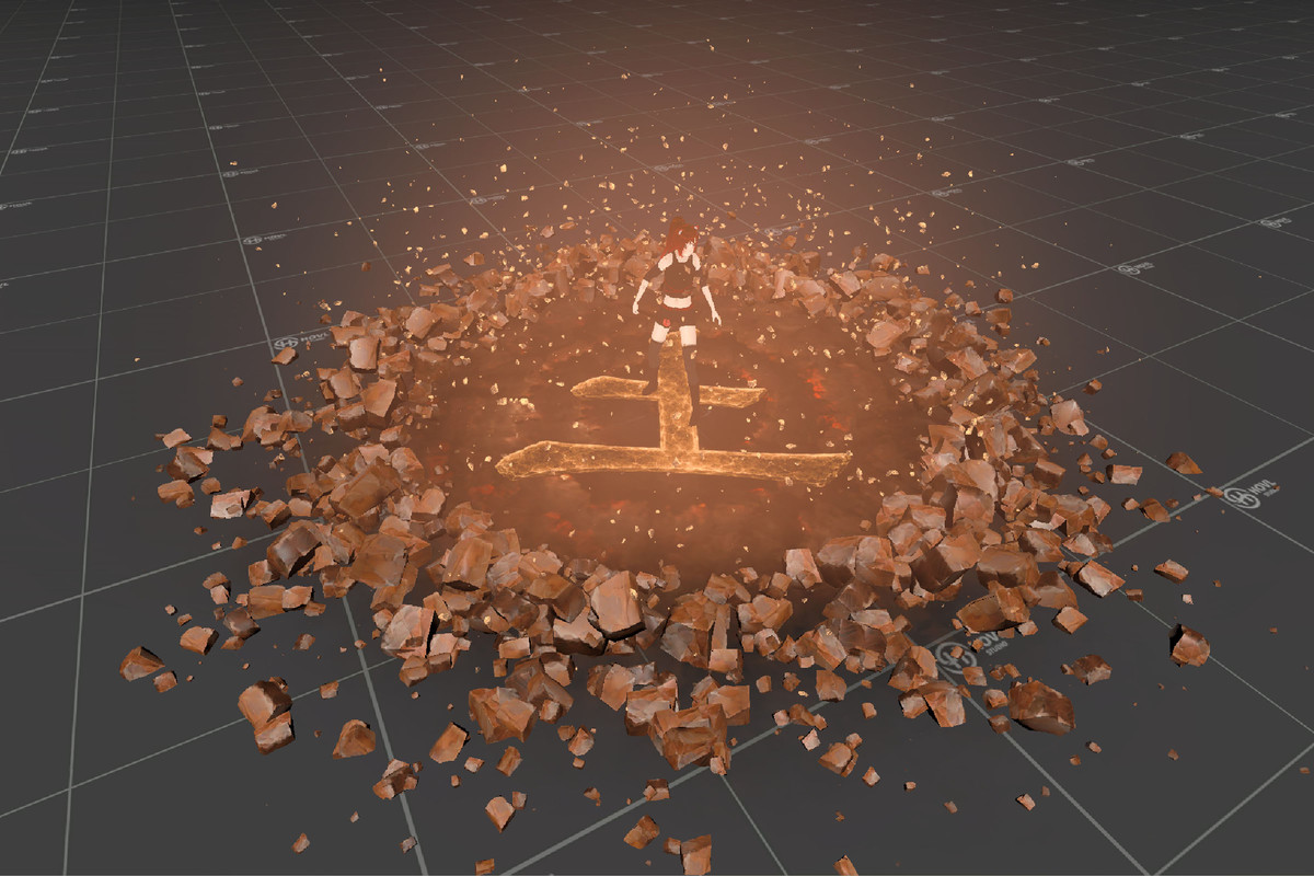 VFX Graph - Elemental magic circles
