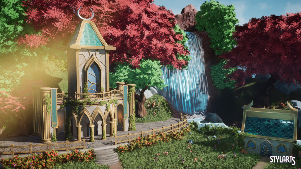 Stylized Elven Valley