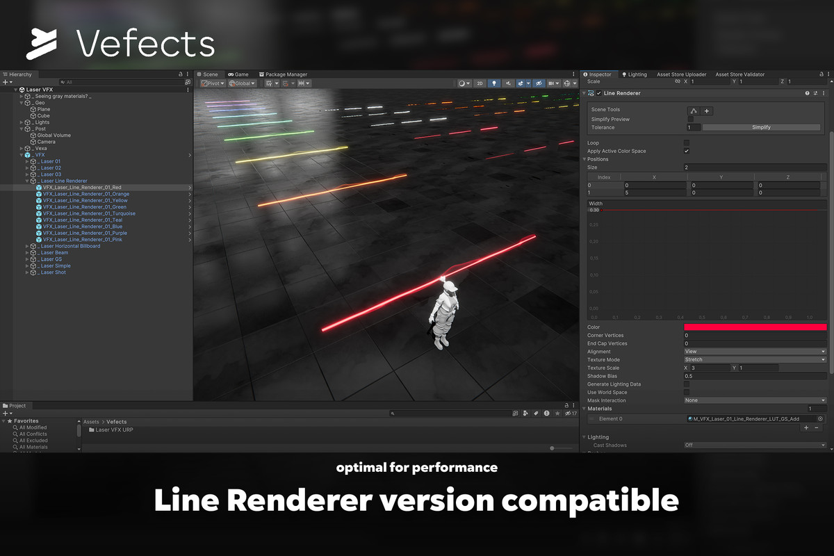 Laser VFX - URP