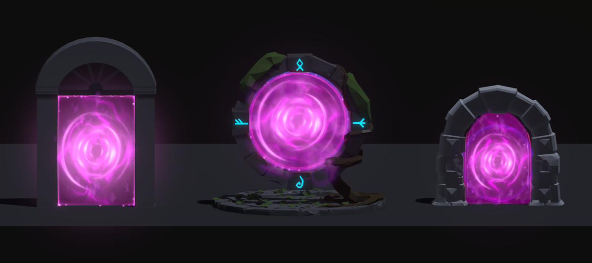 Game VFX - Magic Portal Collection