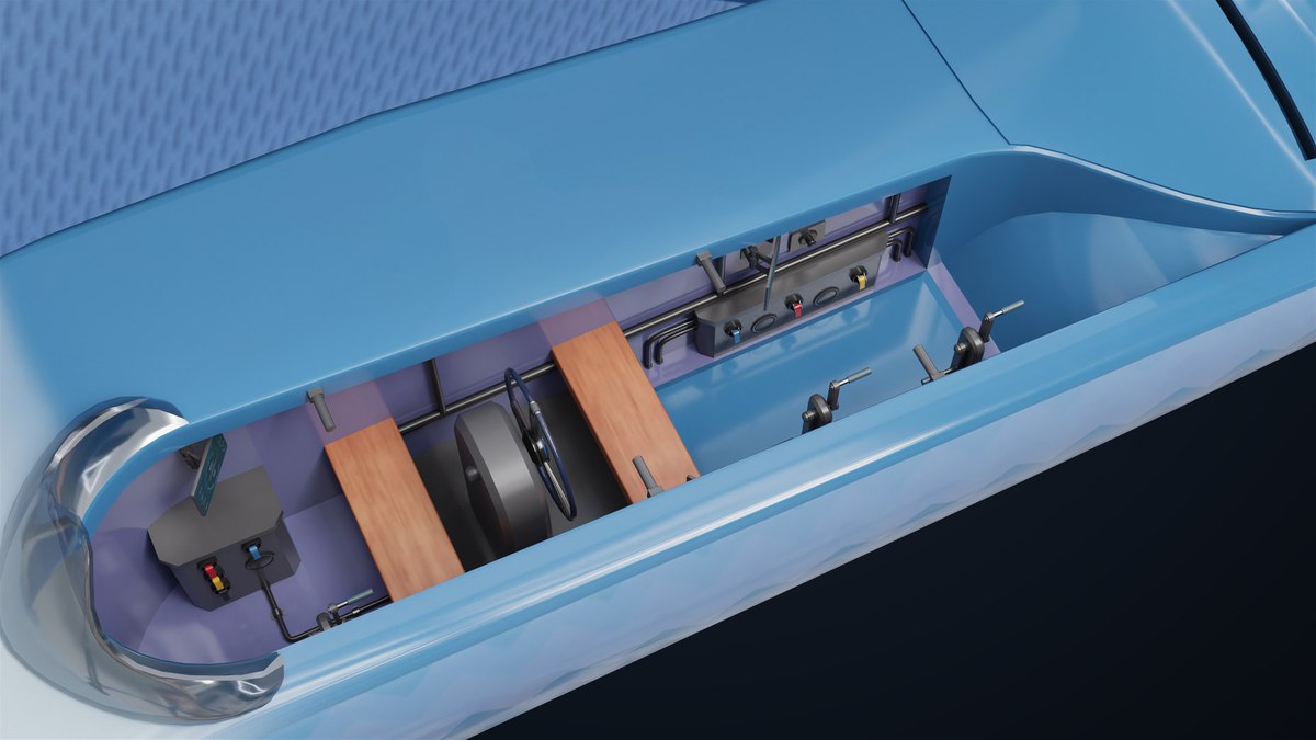 Yacht Hydrofoil Sailing Boats HDRP URP Textures