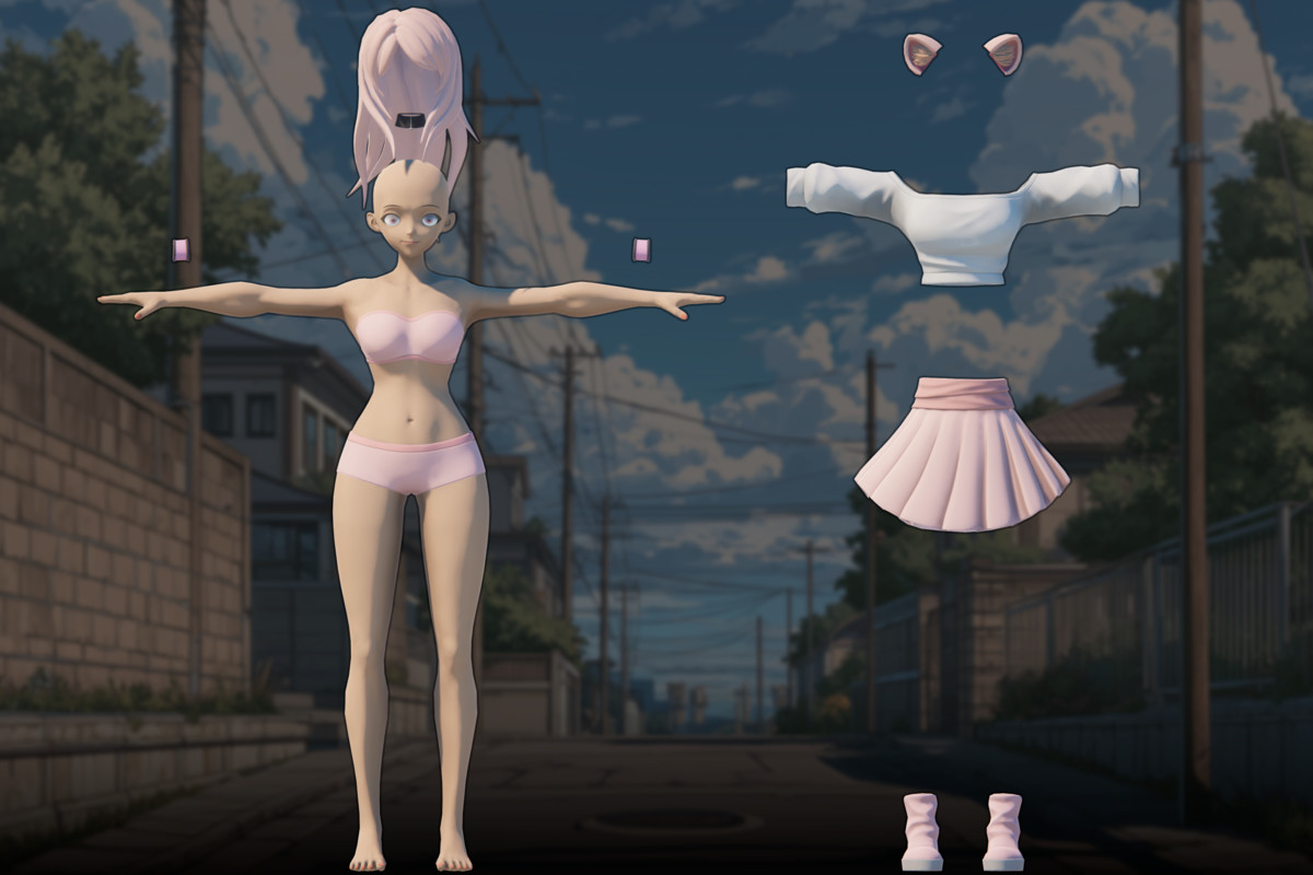 Stylized Anime Characters