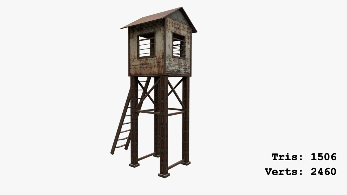 Abandoned Apocalyptic Buildings Mega Pack