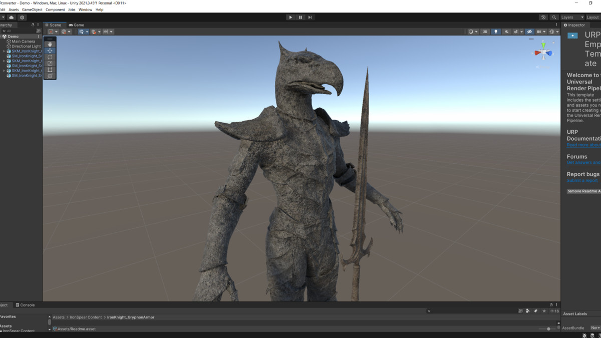 Iron Knight Gryphon Armor