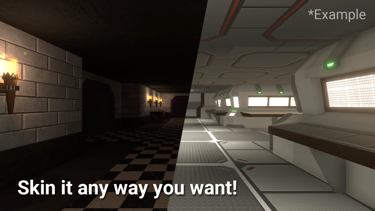 Procedural Rooms & Corridors Dungeon Generator (WFC) | MoraMapGen