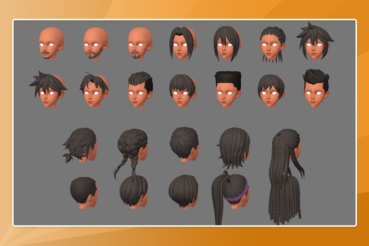 BoZo: Stylized Modular Characters - Sports Pack