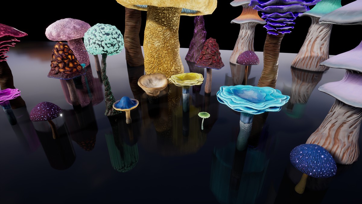 Fantasy Mushrooms